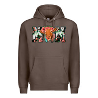 Coffee Cow Mom Premium Hoodie - Jasminsmagicworld