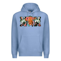 Colony Blue Cow Mom Premium Hoodie - Jasminsmagicworld
