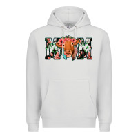 Dove Grey Cow Mom Premium Hoodie - Jasminsmagicworld