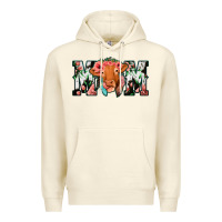 Sandshell Cow Mom Premium Hoodie - Jasminsmagicworld
