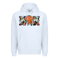 White Cow Mom Premium Hoodie - Jasminsmagicworld