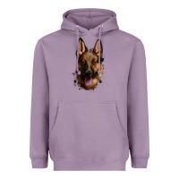 Lavender German Shepherd Heavyweight Hoodie - Jasminsmagicworld