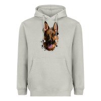 Moon Dust German Shepherd Heavyweight Hoodie - Jasminsmagicworld