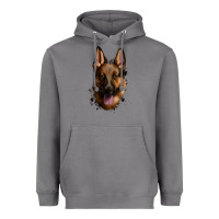 Storm German Shepherd Heavyweight Hoodie - Jasminsmagicworld