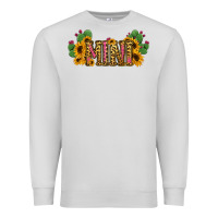 Dove Grey Cactus Leopard Sunflower Mama and Mini Set Premium Sweatshirt - Jasminsmagicworld