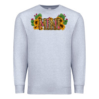 Heather Grey Cactus Leopard Sunflower Mama and Mini Set Premium Sweatshirt - Jasminsmagicworld