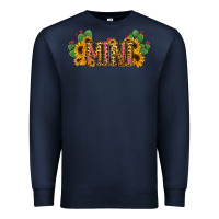 Navy Cactus Leopard Sunflower Mama and Mini Set Premium Sweatshirt - Jasminsmagicworld