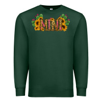 Sports Green Cactus Leopard Sunflower Mama and Mini Set Premium Sweatshirt - Jasminsmagicworld