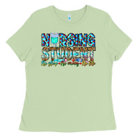 Matcha Nursing Student No Sleep No Money No Life Ladies Tee - CowhideDigitalArt