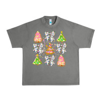 Tornado Christmas Trees And Bow Urban Heavy Tee - CowhideDigitalArt