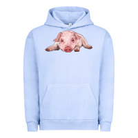Pigment Grape Ice baby pig Urban Hoodie - RanaPortraitStore