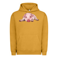 Pigment Peanut Butter baby pig Urban Hoodie - RanaPortraitStore