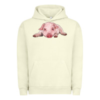 Pigment Pistachio baby pig Urban Hoodie - RanaPortraitStore