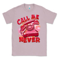 Lilac Call me never Classic Tee - FaDigitalArtStudio