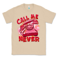 Mushroom Call me never Classic Tee - FaDigitalArtStudio