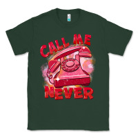 Sports Green Call me never Classic Tee - FaDigitalArtStudio
