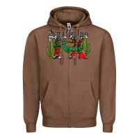 Chestnut merry christmas tx texas Zipper Hoodie - Jasminsmagicworld