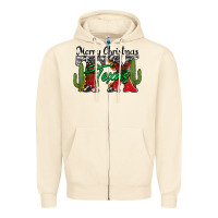 Sandshell merry christmas tx texas Zipper Hoodie - Jasminsmagicworld