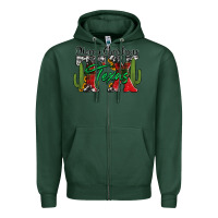 Sports Green merry christmas tx texas Zipper Hoodie - Jasminsmagicworld