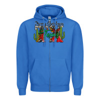 True Royal merry christmas tx texas Zipper Hoodie - Jasminsmagicworld
