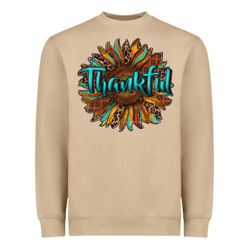 Thankful Sunflower Heavyweight Sweatshirt by RanaPortraitStore | Teevron