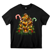 Black football tree christmas Heavy Core Tee - RanaPortraitStore