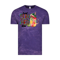 Cloud Purple Sweet Summer Time Vintage Tee - CowhideDigitalArt
