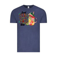 Vintage Denim Sweet Summer Time Vintage Tee - CowhideDigitalArt