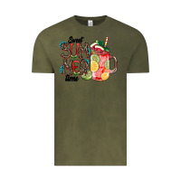 Vintage Olive Sweet Summer Time Vintage Tee - CowhideDigitalArt