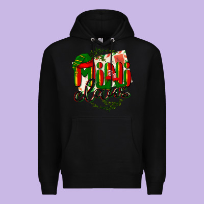 Mini Claus Christmas Premium Hoodie Designed By Barkaloodesign