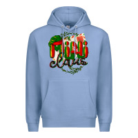 Colony Blue mini claus christmas Premium Hoodie - BarkalooDesign