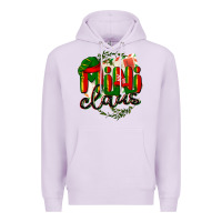 Lilac mini claus christmas Premium Hoodie - BarkalooDesign