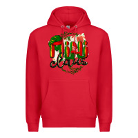 Red mini claus christmas Premium Hoodie - BarkalooDesign