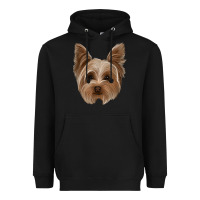 Black yorkie Heavyweight Hoodie - Jasminsmagicworld