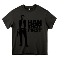 Asphalt han shot first Heavy Core Tee - linhVisuals