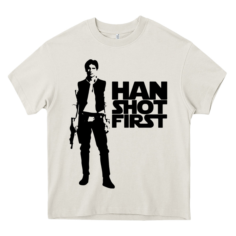 Han Shot First Heavy Core Tee by linhVisuals | Teevron