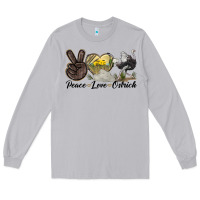 Moon Dust peace love ostrich Long Sleeve Tee - LillyAllenDesigns