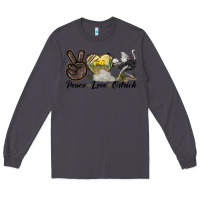 Smoke peace love ostrich Long Sleeve Tee - LillyAllenDesigns