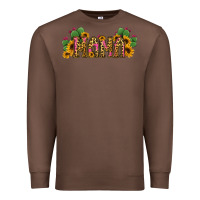 Chestnut Cactus Leopard Sunflower Mama and Mini Set Premium Sweatshirt - Jasminsmagicworld