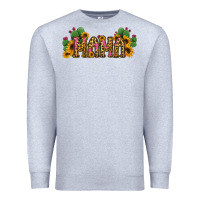 Heather Grey Cactus Leopard Sunflower Mama and Mini Set Premium Sweatshirt - Jasminsmagicworld