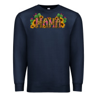 Navy Cactus Leopard Sunflower Mama and Mini Set Premium Sweatshirt - Jasminsmagicworld