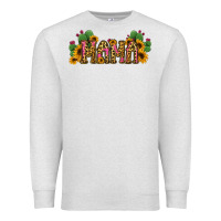 Oatmeal Heather Cactus Leopard Sunflower Mama and Mini Set Premium Sweatshirt - Jasminsmagicworld