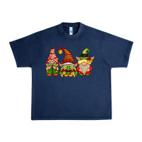 Navy Elf Gnomes Urban Heavy Tee - CowhideDigitalArt