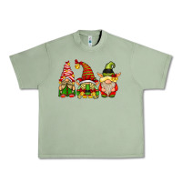 Oil Green Elf Gnomes Urban Heavy Tee - CowhideDigitalArt