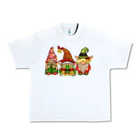 White Elf Gnomes Urban Heavy Tee - CowhideDigitalArt