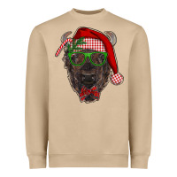 Mushroom christmas bison Heavyweight Sweatshirt - RanaPortraitStore