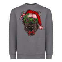 Storm christmas bison Heavyweight Sweatshirt - RanaPortraitStore