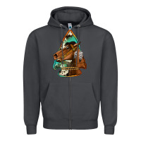 Smoke horse arrowhead Zipper Hoodie - Jasminsmagicworld