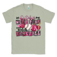 Matcha In October We Wear Pink And Watch Baseball Classic Tee - FaDigitalArtStudio