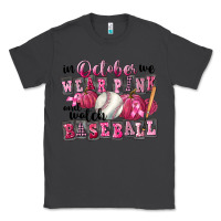 Smoke In October We Wear Pink And Watch Baseball Classic Tee - FaDigitalArtStudio